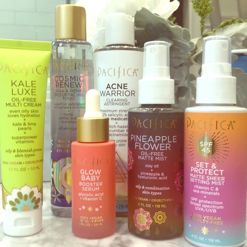 Pacifica Starter Kit (Toner, SPF, Mist, Cream)